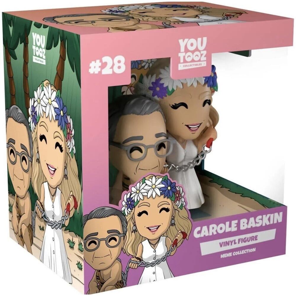 You Tooz Carole Baskin Vinyl Figure NIB Slightly Damaged Box Tiger King